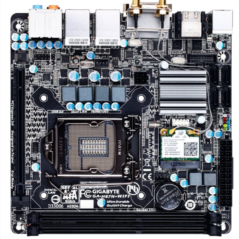 4th Gen GIGABYTE GA-H87N Wi-Fi & Bluethooh