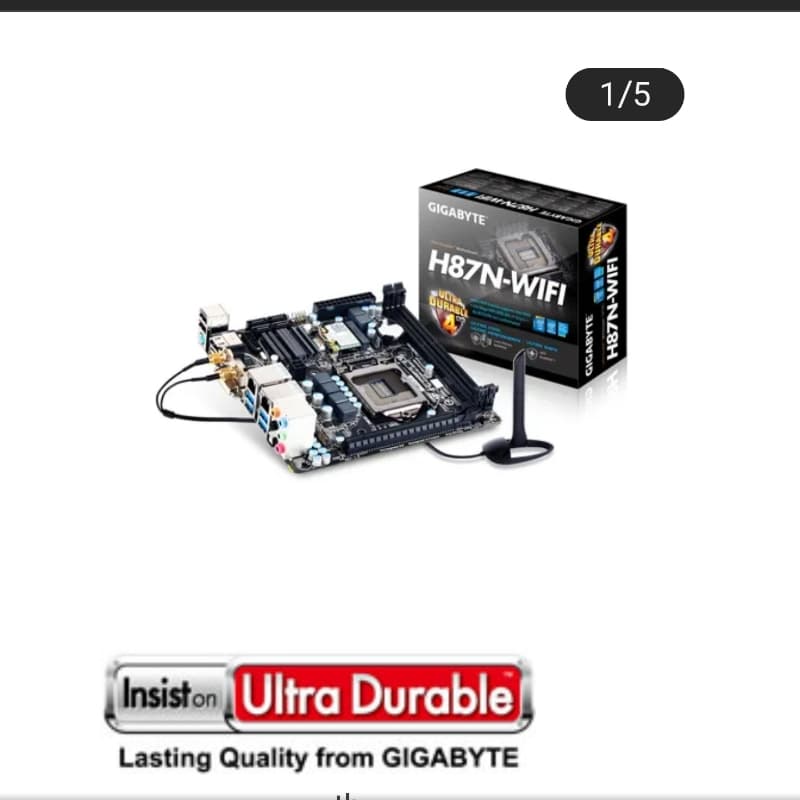 4th Gen GIGABYTE GA-H87N Wi-Fi & Bluethooh
