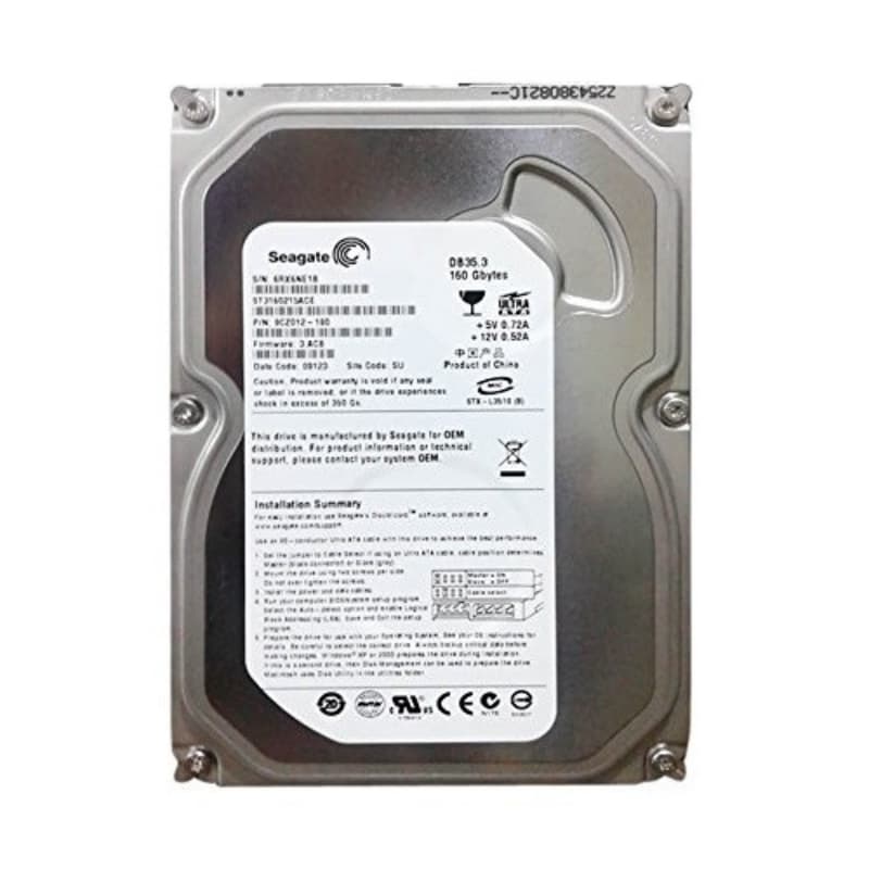 Seagate Hard Drive 160 GB